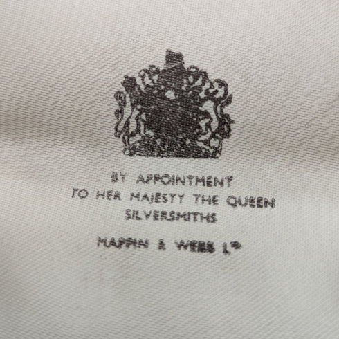 英國復古鍍銀茶匙 6 件組含 Mappin 和 Webb 盒